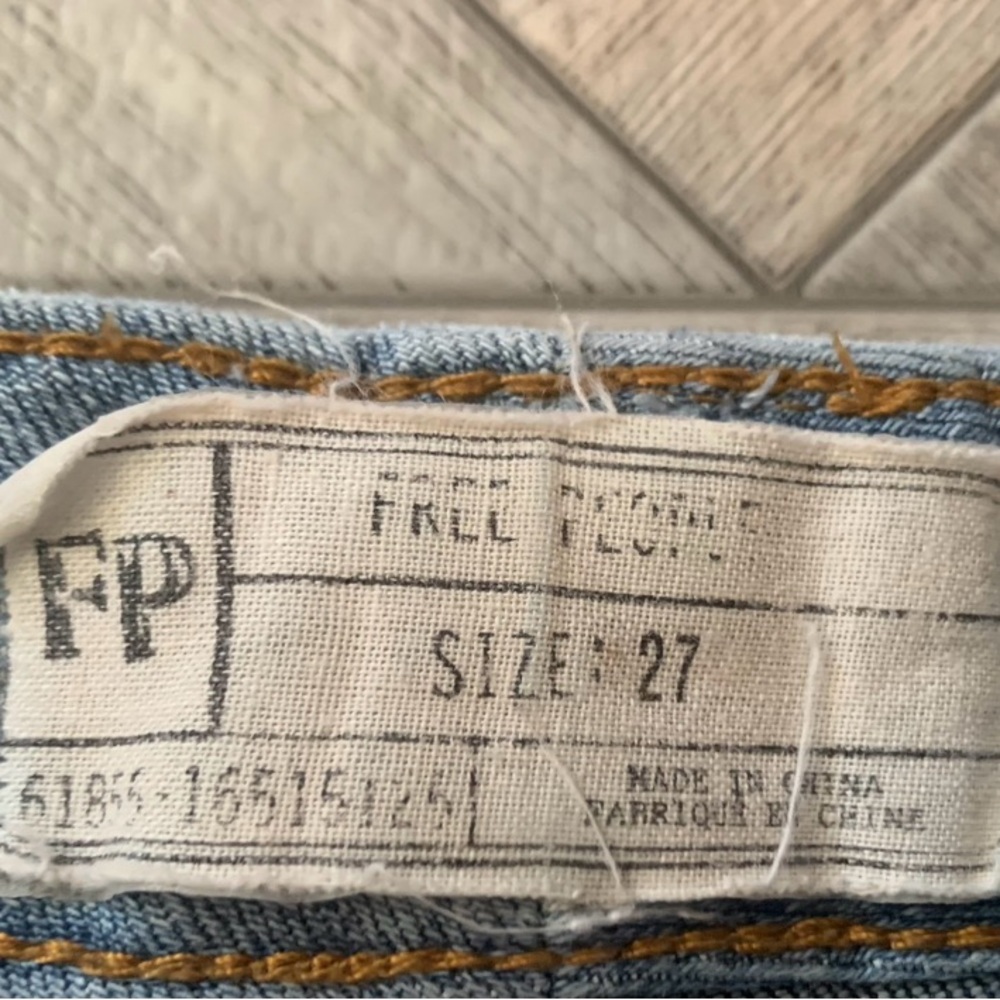 Free people patchwork jeans - Picture 2 of 3